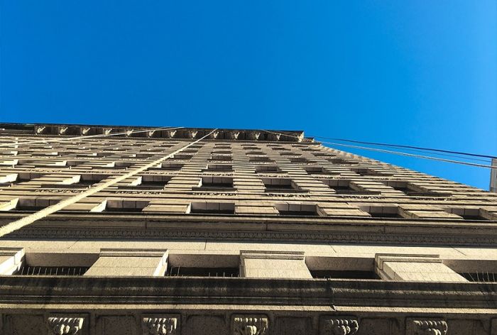 Structural Engineer | Facade Restoration | 1401 arch | Philadelphia, PA | Ground Vertical View | O&rsquo;Donnell & Naccarato