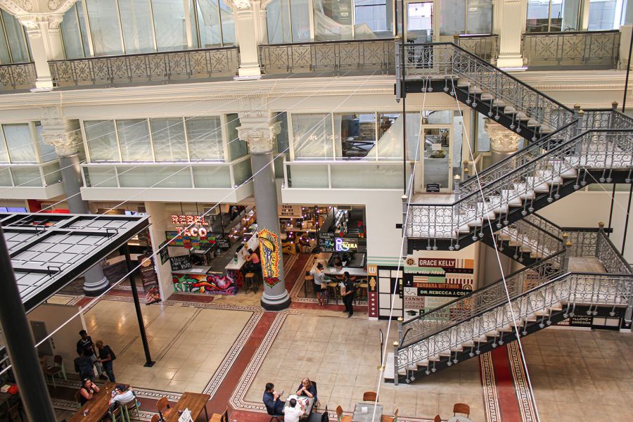 Bourse staircases