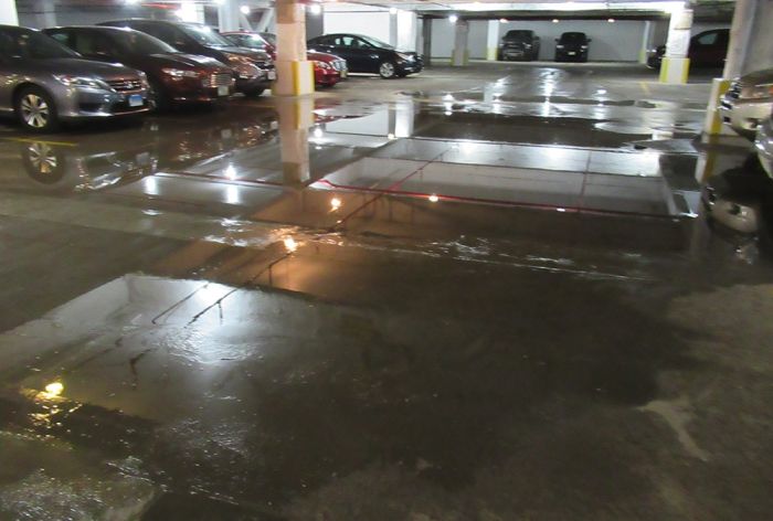 Structural Engineer | Garage Restoration | Sheraton Garage | Philadelphia, PA | Wide shot of garage floor | O&rsquo;Donnell & Naccarato